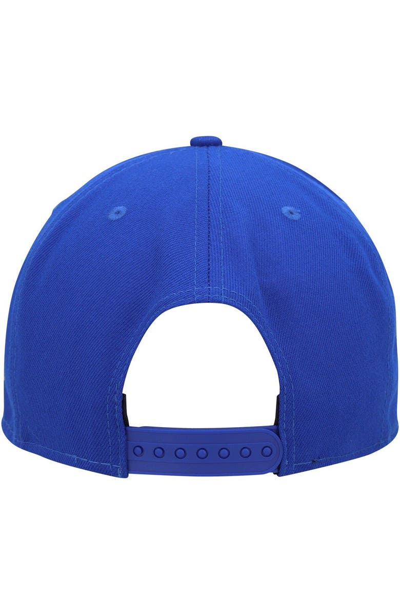 New Era Men's New Era Royal Golden State Warriors Rocker 9FIFTY Snapback Hat, Alternate, color, 