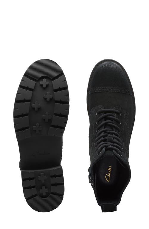 Clarks ® Orianna Cap Lug Sole Bootie In Black