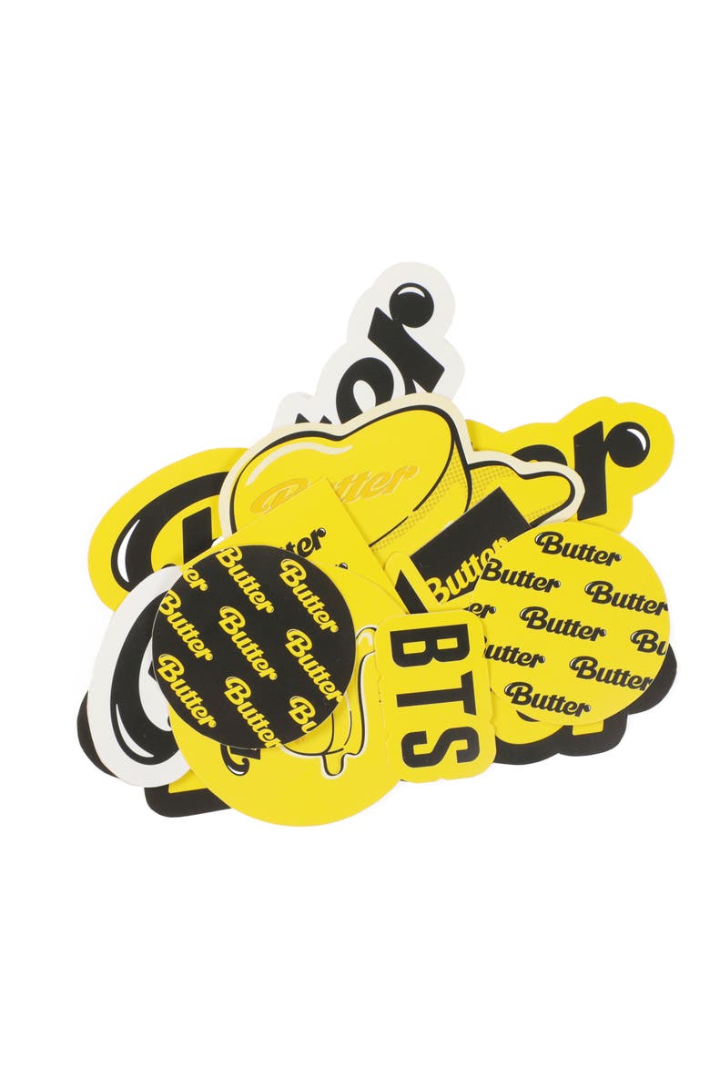 BTS THEMED MERCH Butter Sticker Set, Alternate, color,