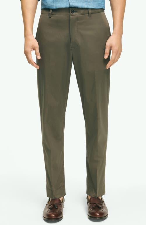 Brooks Brothers Regular Fit Stretch Cotton Advantage Chinos In Magnet