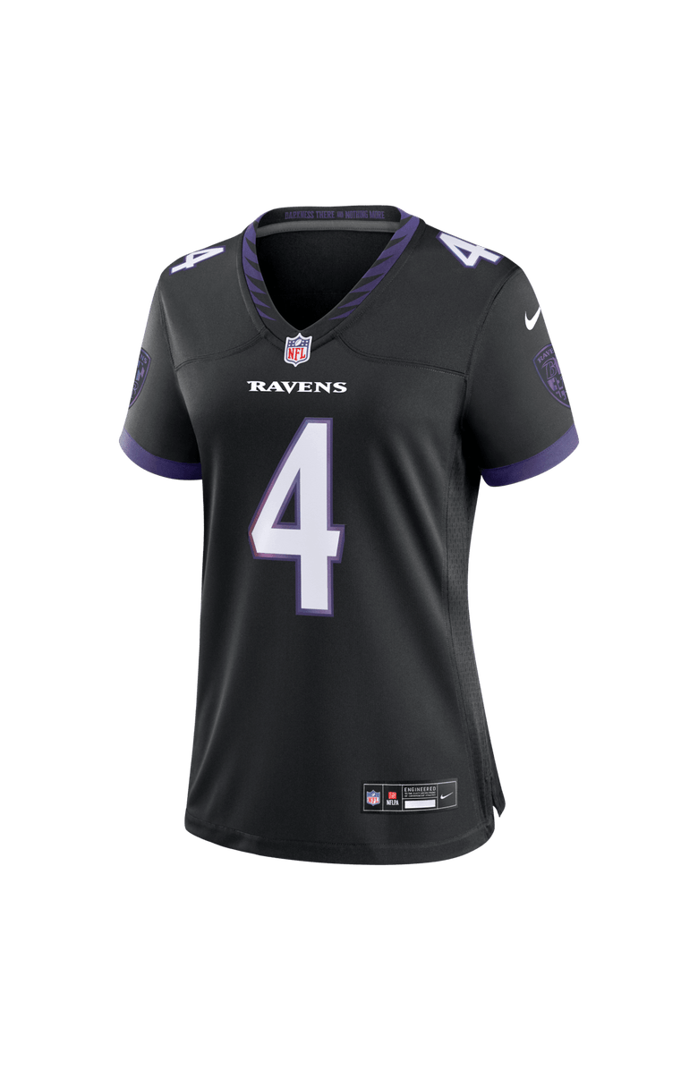 Nike Women's Nike Zay Flowers Black Baltimore Ravens Alternate Game Jersey, Alternate, color, Black