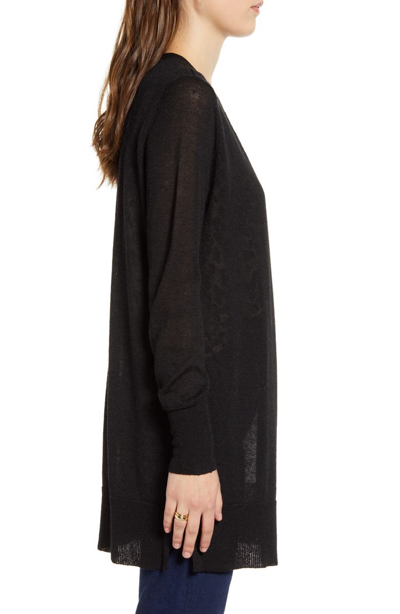 Halogen<sup>®</sup> Side Slit Cardigan, Alternate, color,