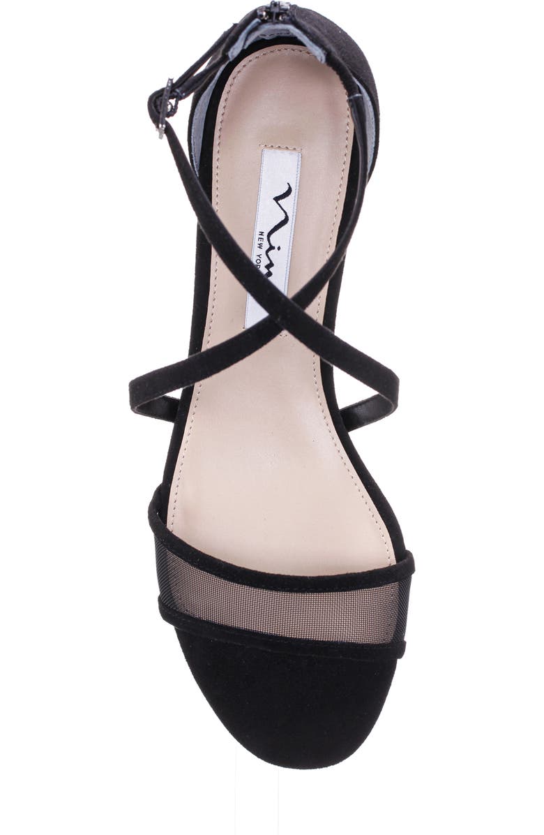 Nina Ginette Sandal, Alternate, color, Black