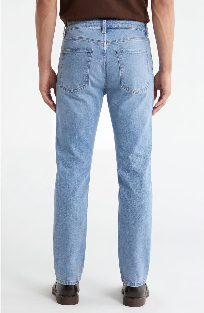 Solomon & Sage Men's S&S Straight Leg Jeans, Alternate, color, Light Wash