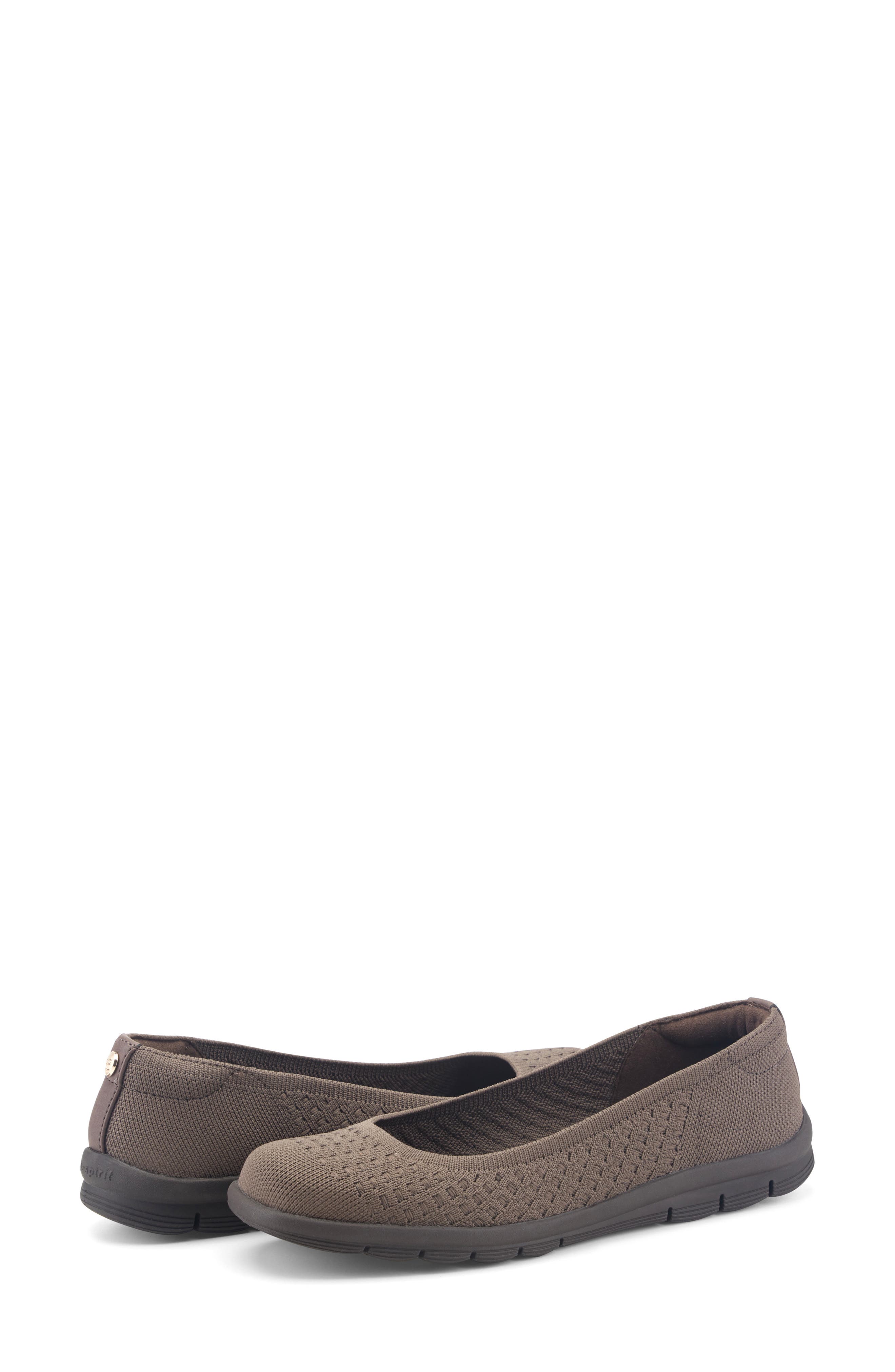 Riona Ballet Flat, Alternate, color, MEDIUM BROWN