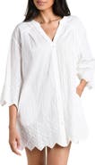 La Blanca Crinkle Collective Cover-Up Minidress