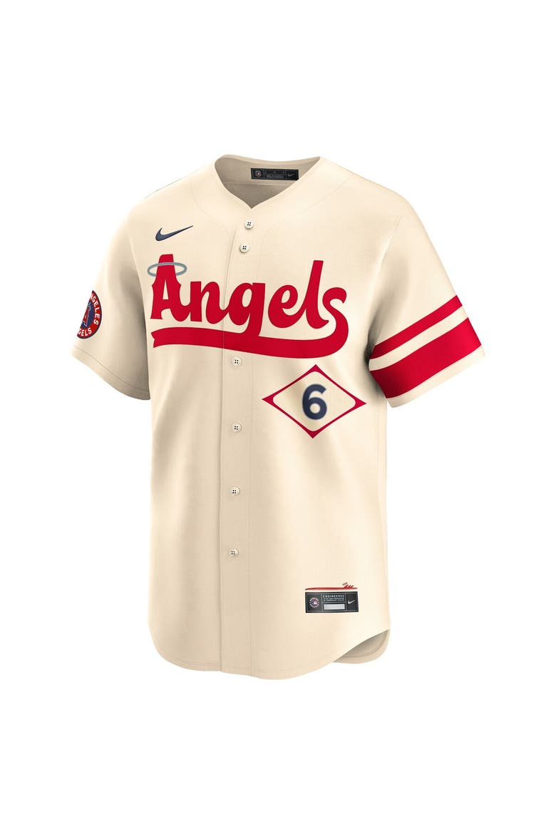 Men's Nike Anthony Rendon Cream Los Angeles Angels City Connect Limited Player Jersey, Alternate, color, Cream