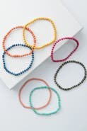 Noonday Tiny Paper Bead Bracelet Set of 8