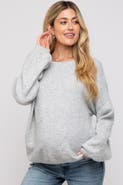 PinkBlush Basic Drop Shoulder Sweater