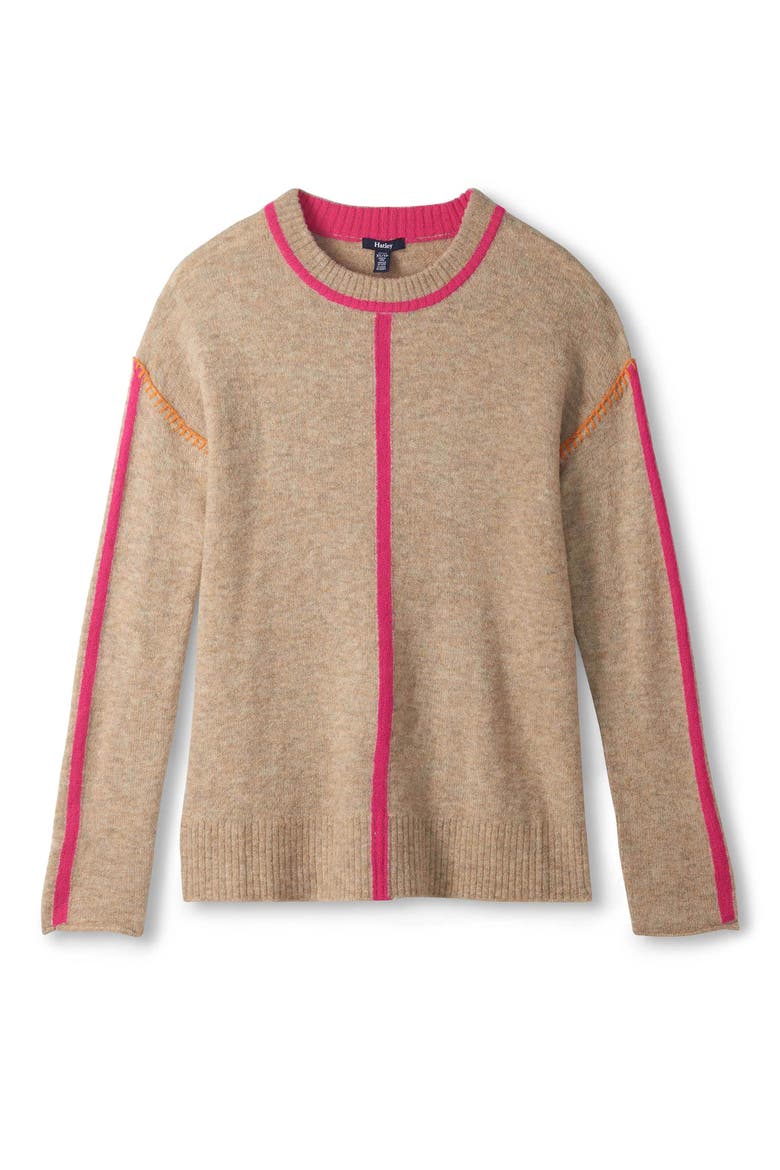 Maeve Crewneck Sweater, Alternate, color, OATMEAL MELANGE
