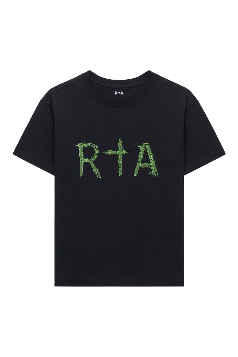Kids' Lawson Circuit Logo Graphic T-Shirt, Main, color, BLACK CIRCUIT RTA