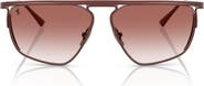 Jimmy Choo x Ferrari 59mm Gradient Aviator Sunglasses