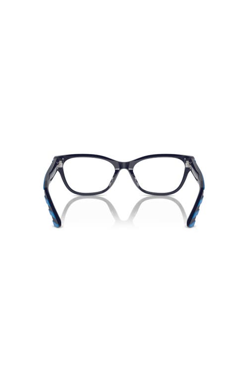Jimmy Choo 54mm Cat Eye Optical Glasses In Blue
