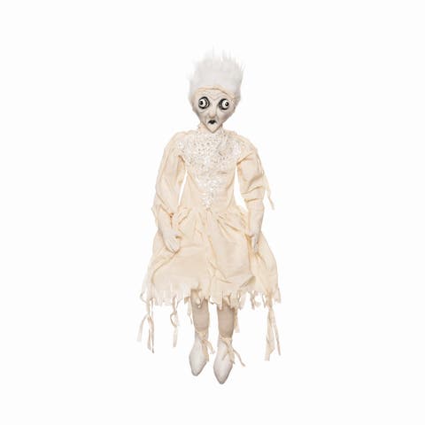 Gert Ghost Joe Spencer Gathered Traditions Soft Art Doll Fall Autumn Halloween Harvest Figure Figurine