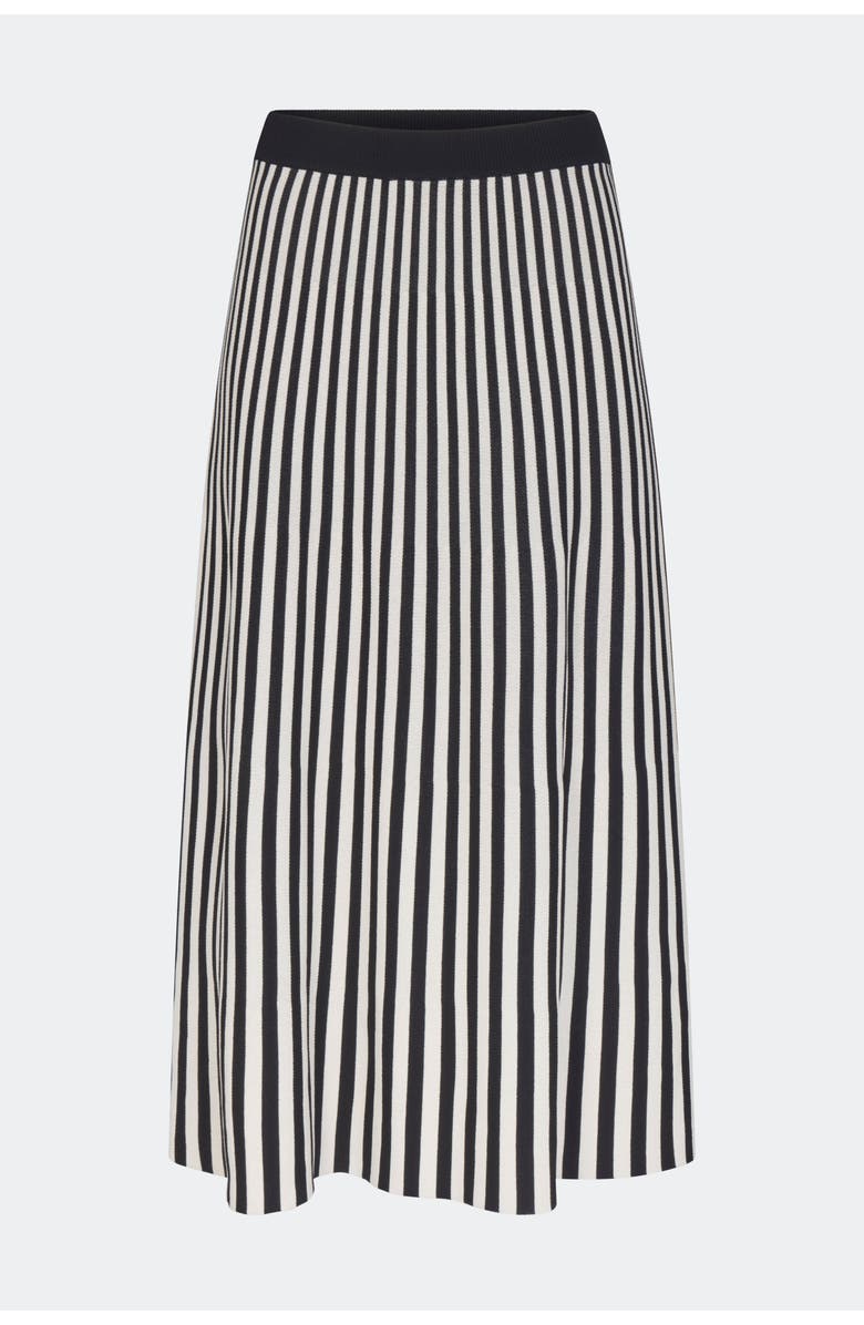 SIMONMILLER Clancy Knit Maxi Skirt, Main, color, Black/White Stripe