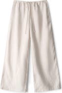 STAUD Mateo Mid Rise Linen Pants