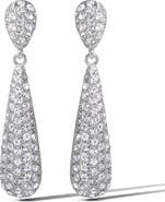 Jessica Simpson Crystal Drop Earrings