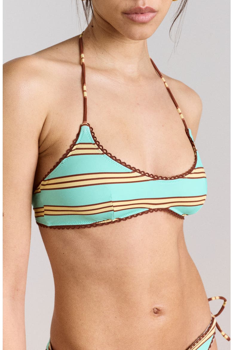 Trudi Reversible Bikini Top, Alternate, color, BROWN MULTI