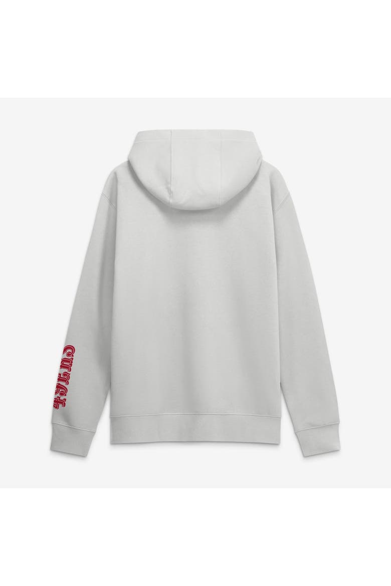 Men's Nike Gray San Francisco 49ers Cool Down Club Full-Zip Hoodie, Alternate, color, Gray