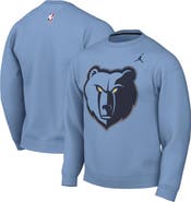 Jordan Brand Men's Jordan Brand Light Blue Memphis Grizzlies Statement Edition Sweatshirt