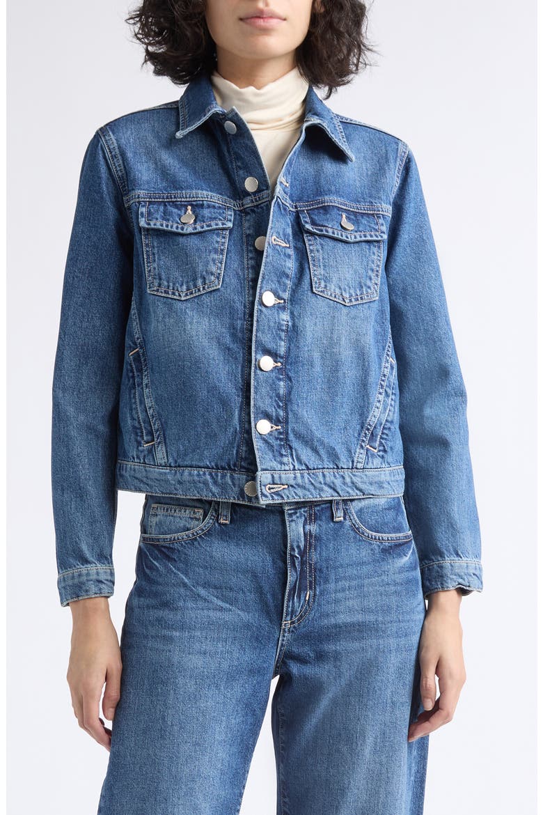 Maven Slim Denim Jacket, Main, color, ORWOOD