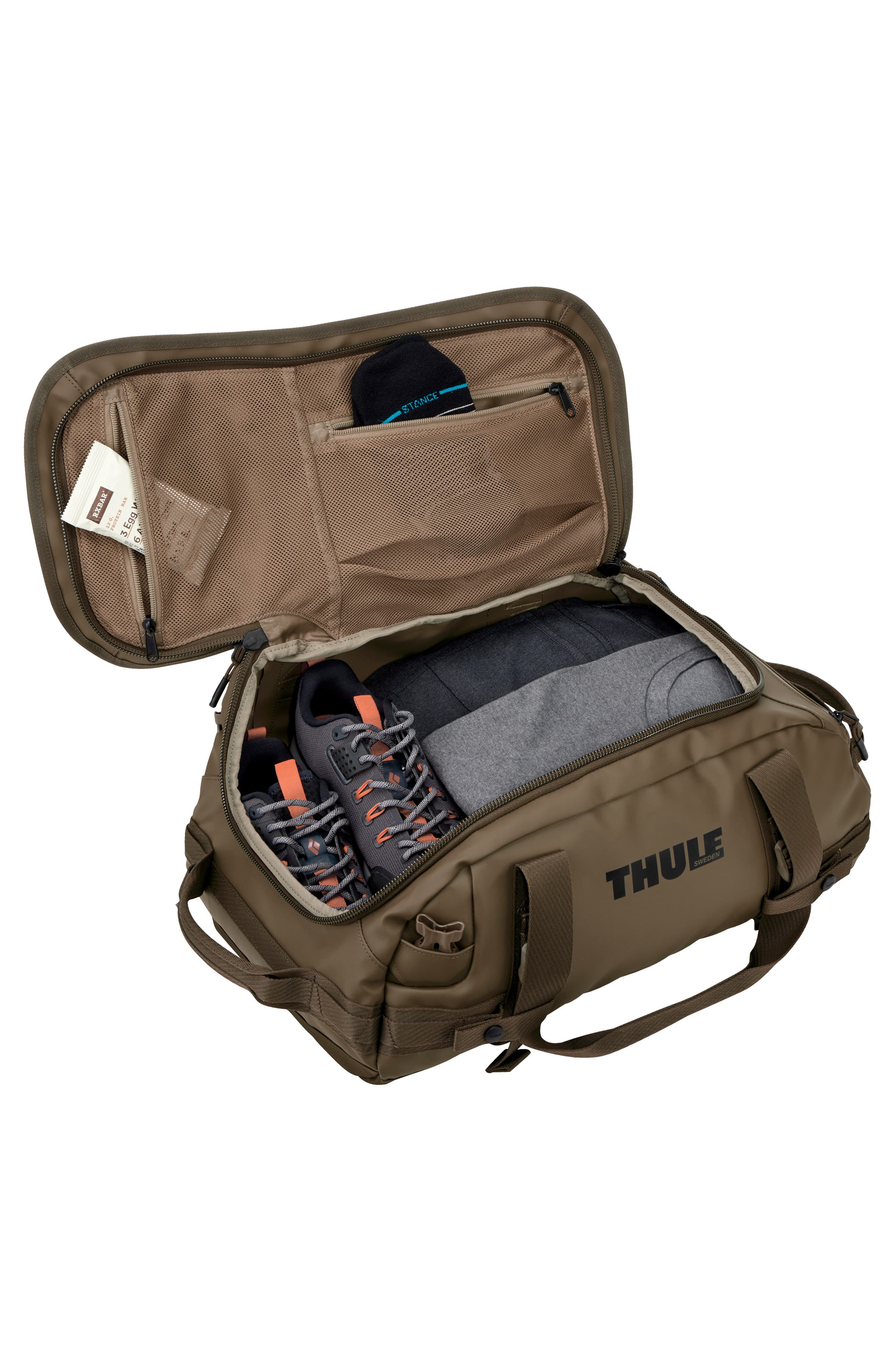 Thule Chasm 30-Liter Duffle Bag, Alternate, color, Deep Khaki