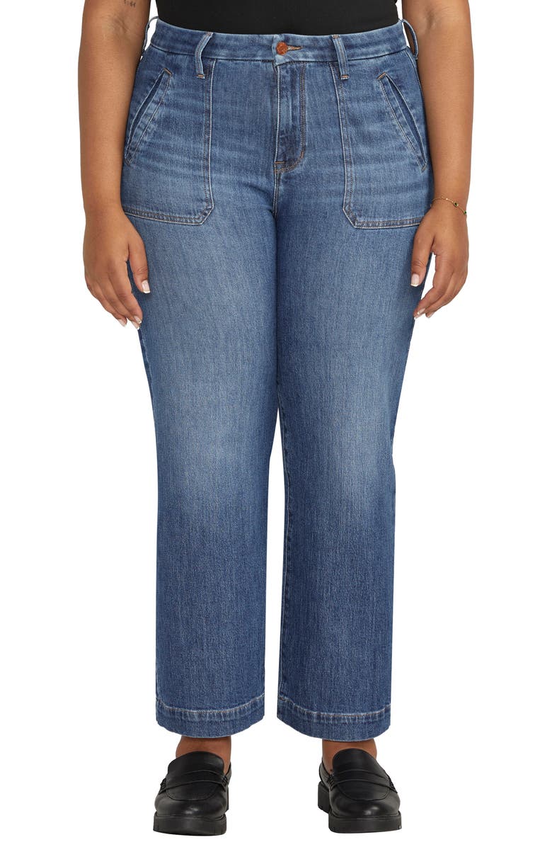 JAG Sophia High Waist Wide Leg Jeans, Main, color,