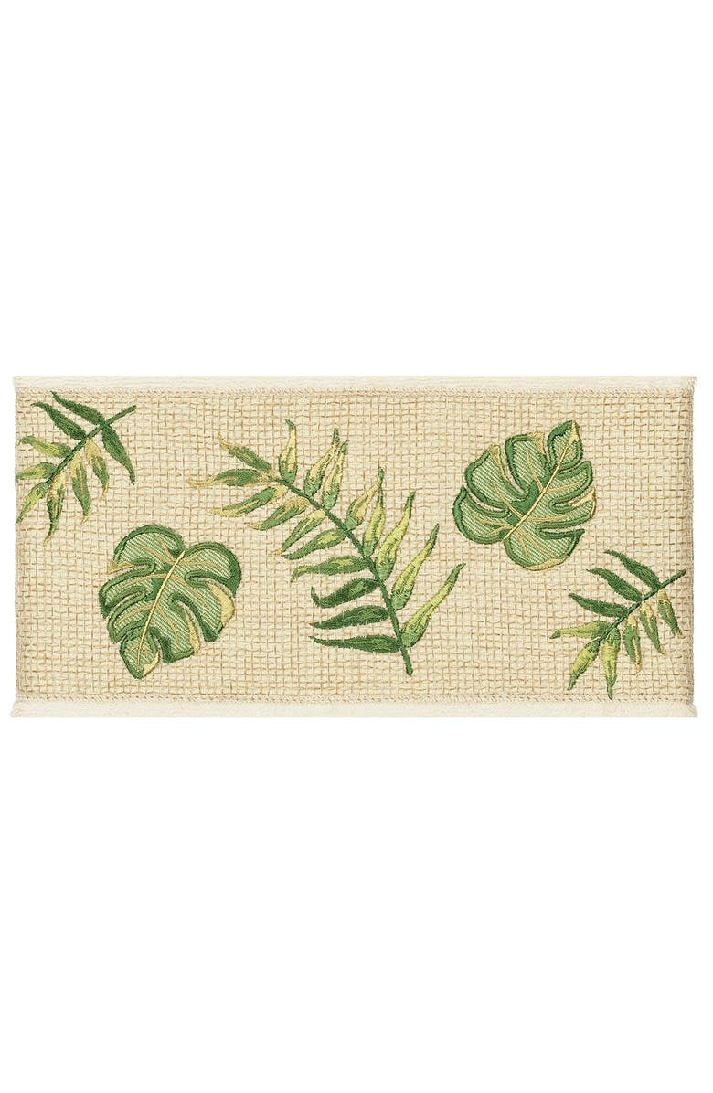 Linum Home Textiles Zoe 3-Piece Embellished Towel - Cream, Alternate, color, Cream