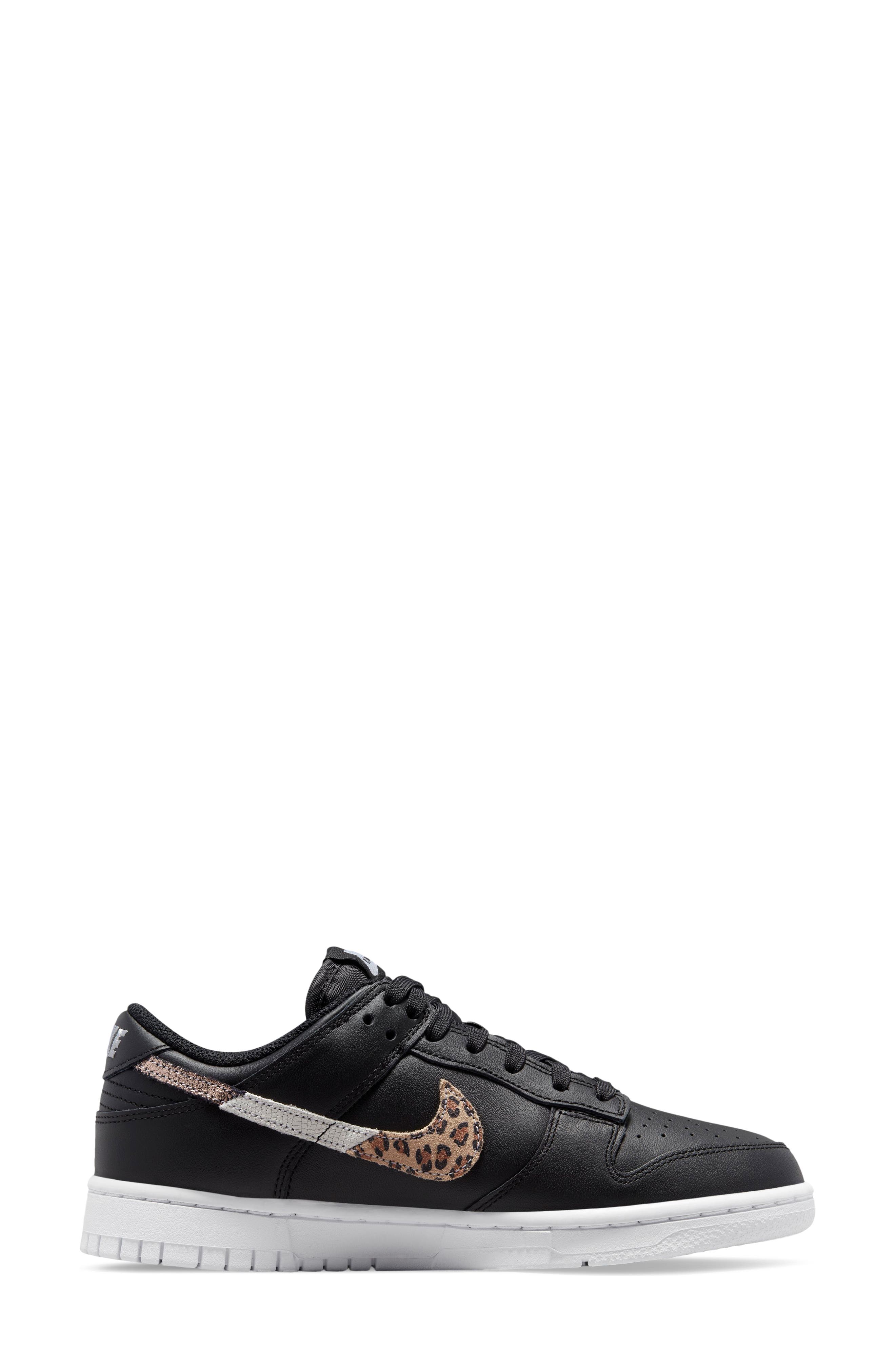 Dunk Low Basketball Sneaker, Alternate, color, BLACK/ MULTI/ COLOR/ BLACK