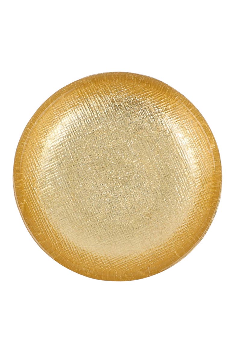 Moon Glass Shallow Dipping Bowl, Alternate, color, GOLD