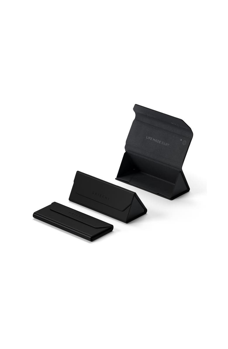 Satechi Vegan Leather FindAll Glasses Case, Alternate, color, Black