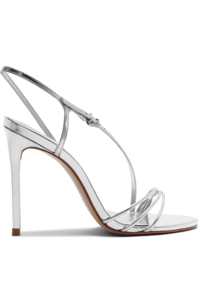 Schutz Inez Slingback Sandal, Alternate, color, Prata