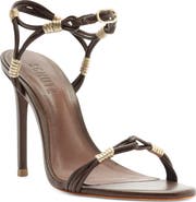 Schutz Nara Ankle Strap Stiletto Sandal