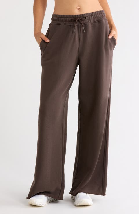 Club Collective Raw Hem Cotton Drawstring Pants