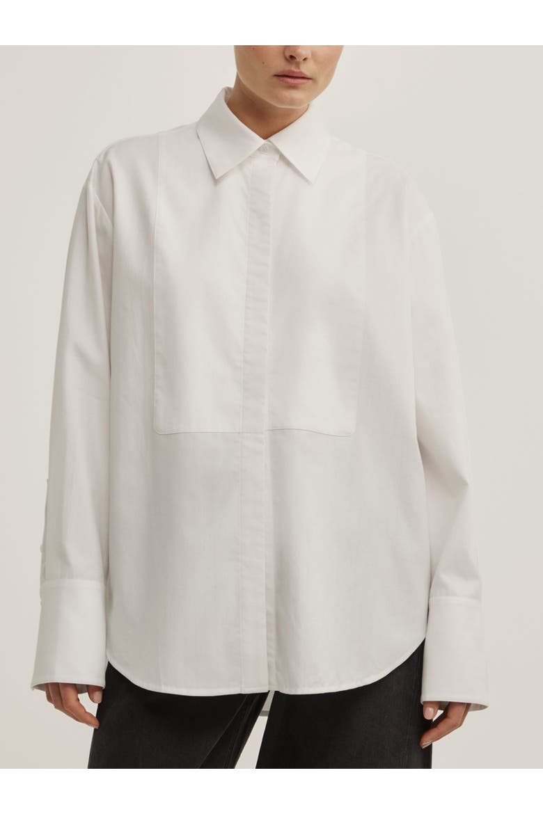 Tuxedo Shirt, Main, color, Fresh White