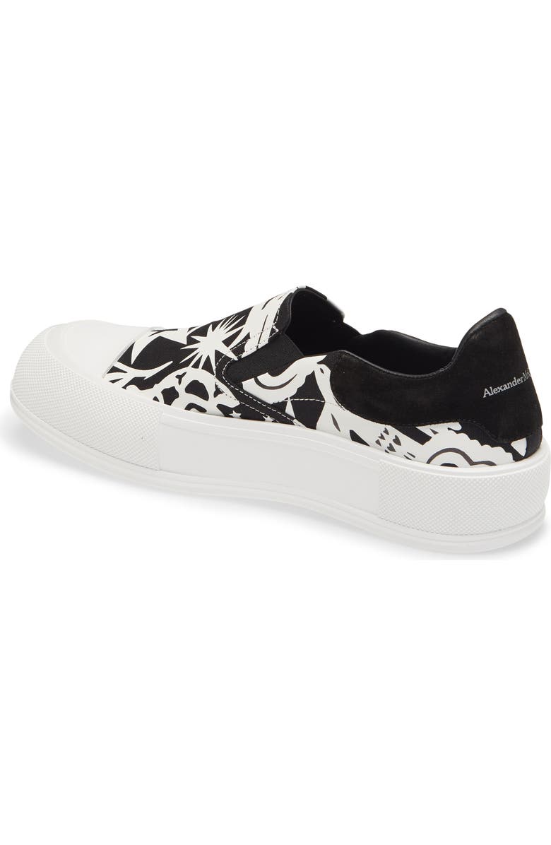 McQueen Alexander McQueen Plimsol Slip-On Sneaker, Alternate, color,