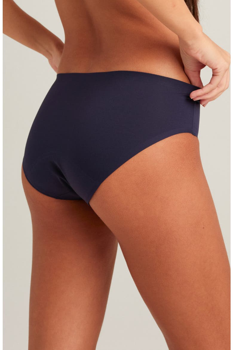 Period & Leakproof Super Absorbency Seamless Brief, Alternate, color, MIDNIGHT SKY