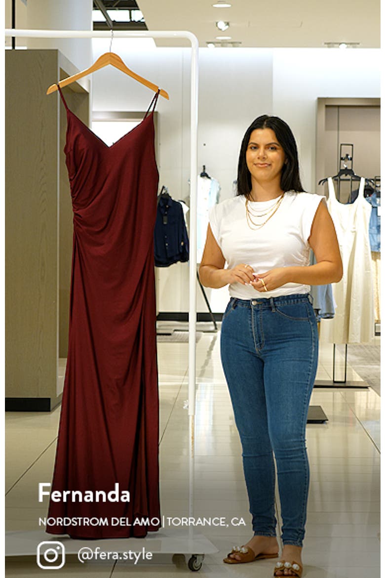 Sleeveless Jersey Mermaid Gown video