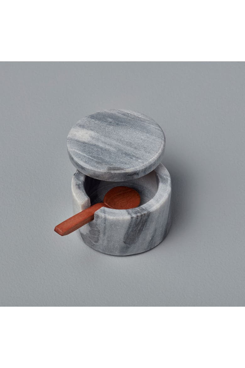 Anzio Cellar with Wood Spoon, Alternate, color, Marble