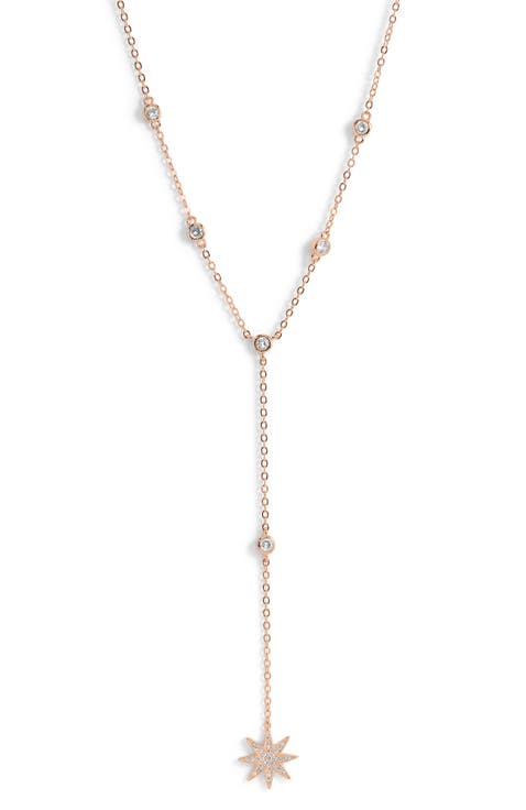 Starburst Lariat Necklace