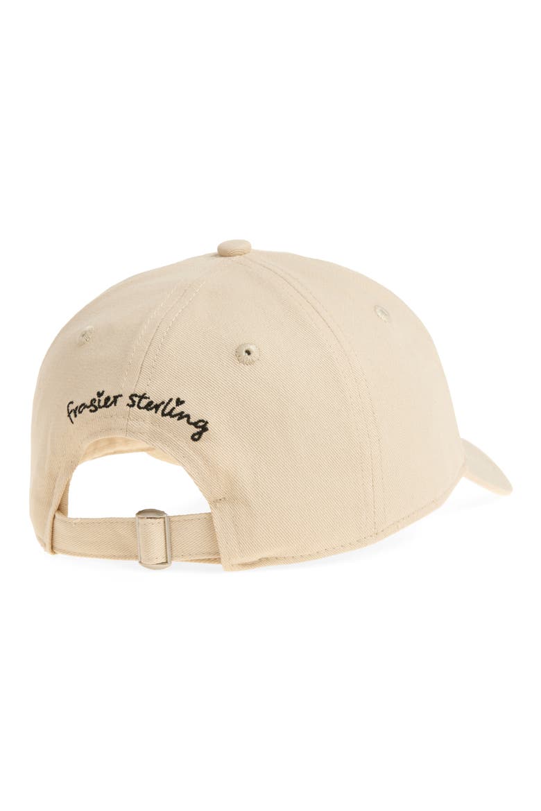 Dog Dinner Cotton Canvas Baseball Cap, Alternate, color, TAN