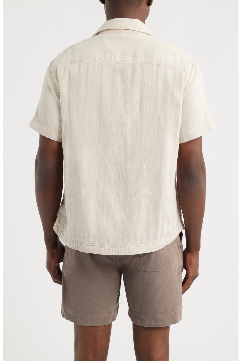The Cliffs Summer Cloth Camp Shirt, Alternate, color, BADLANDS STRIPE