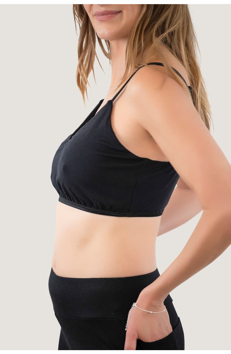 JJwinks Light Hug<sup>®</sup> Modal Barely There Bralette, Alternate, color, Black