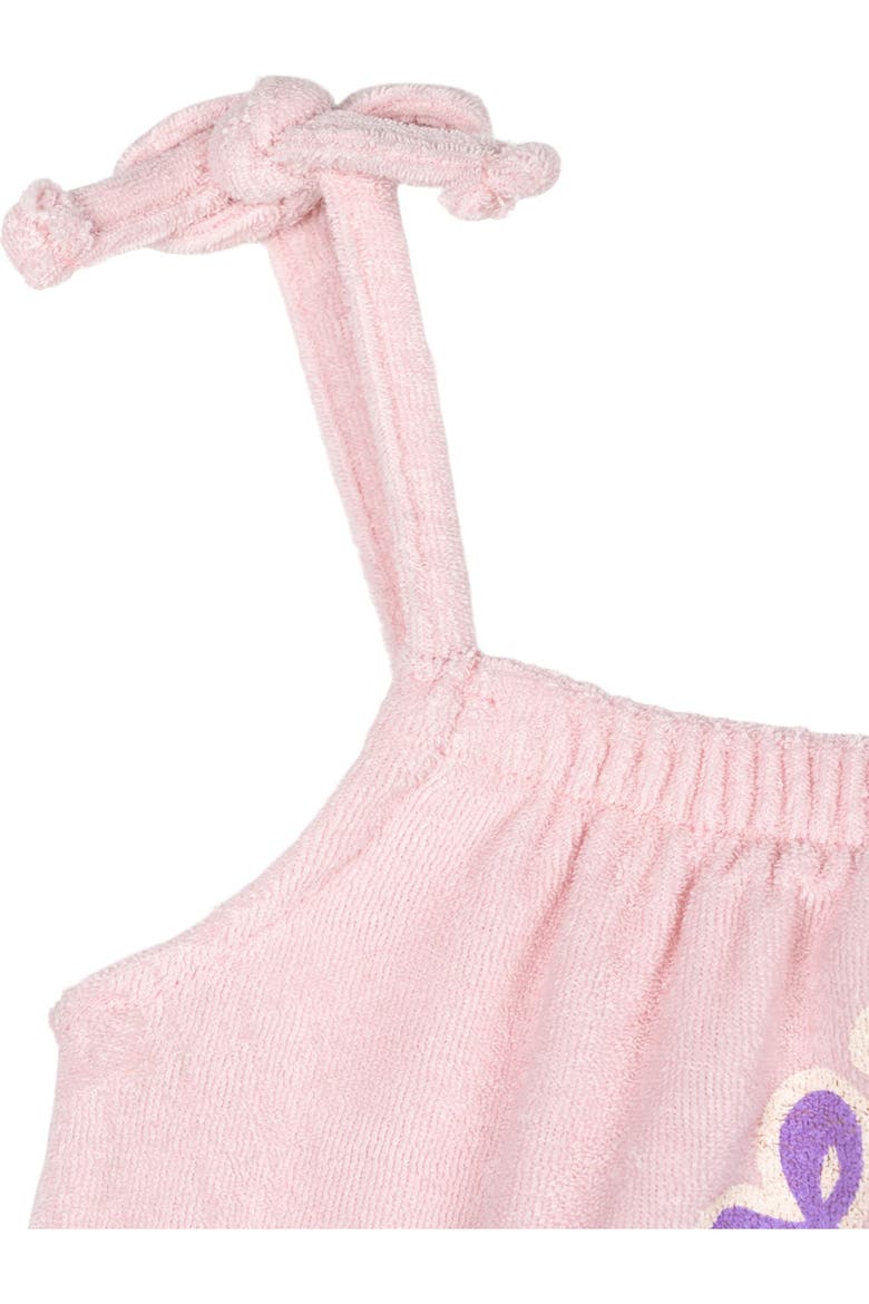 Tank Top and Shorts Set with Bucket Hat, Alternate, color, Pink Cream Stripe