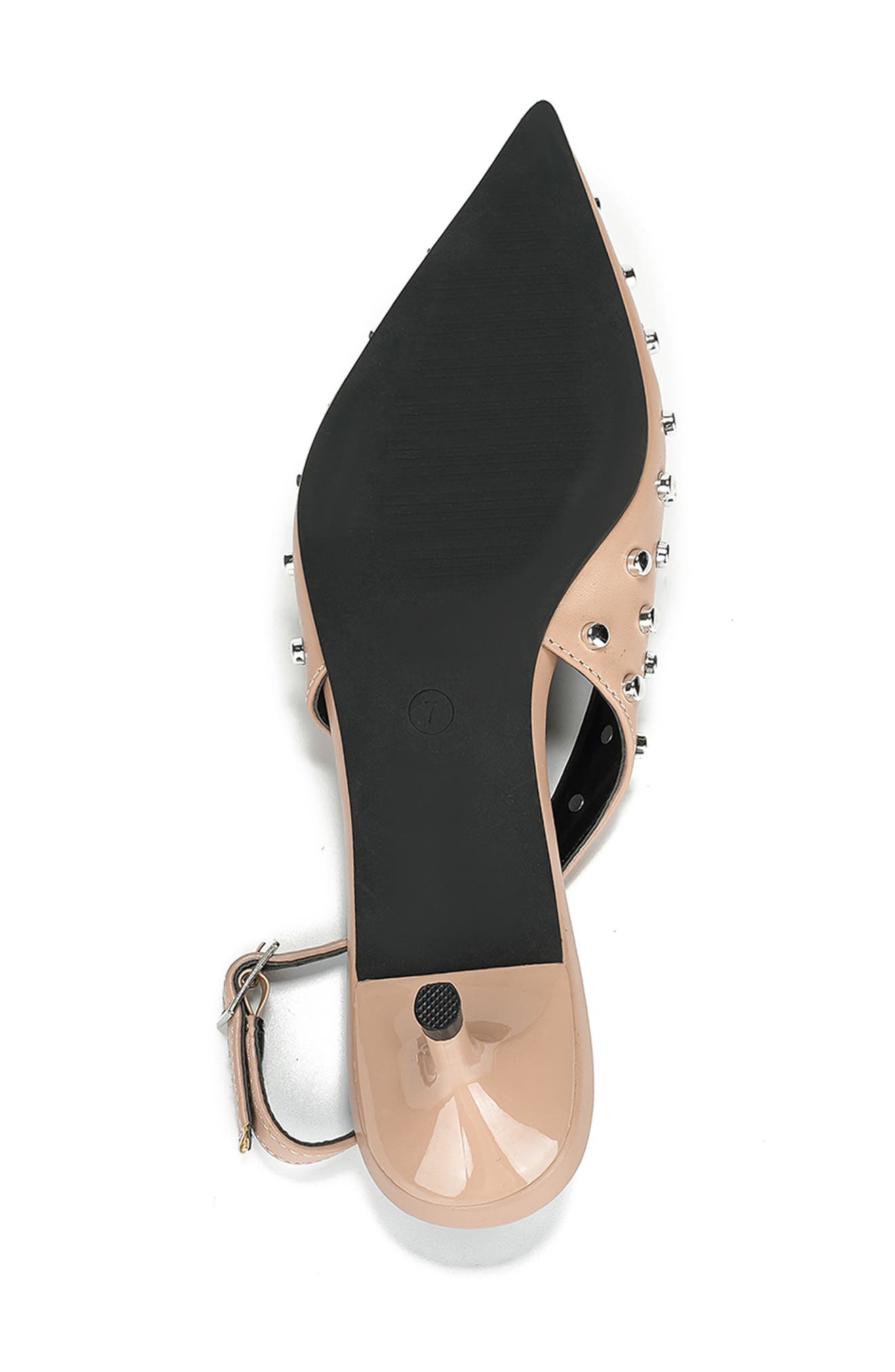 BERNESS Carlina Kitten Heel Slingback Pump, Alternate, color, Beige