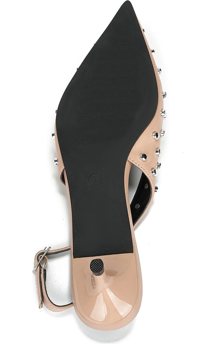 BERNESS Carlina Kitten Heel Slingback Pump, Alternate, color, Beige