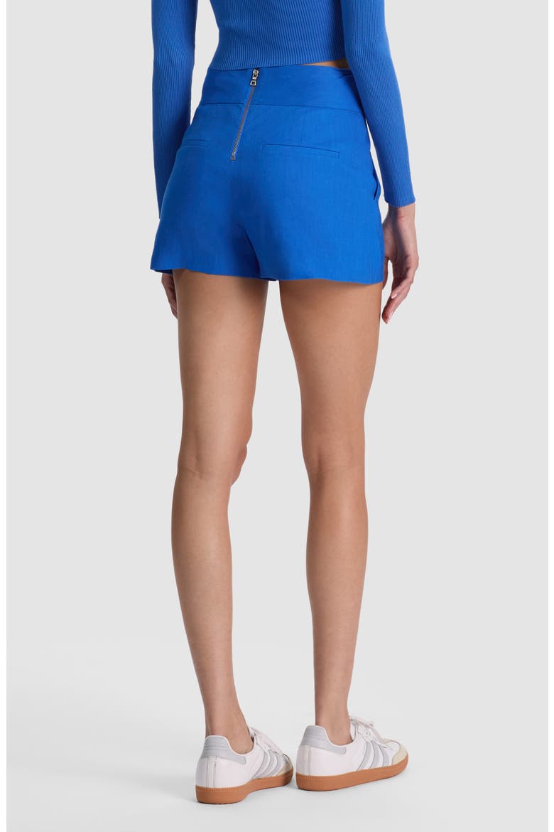Donald High Waist Shorts, Alternate, color, BLUE IRIS