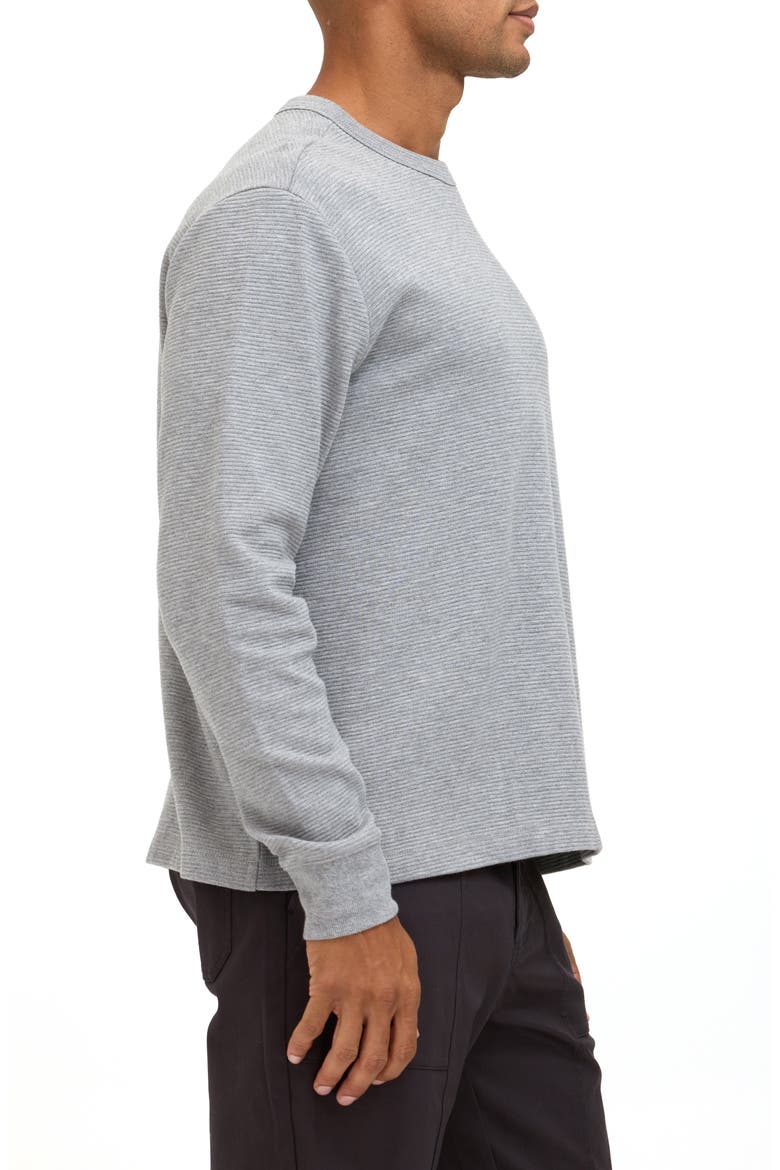 Dawson Long Sleeve Henley, Alternate, color, HEATHER GREY