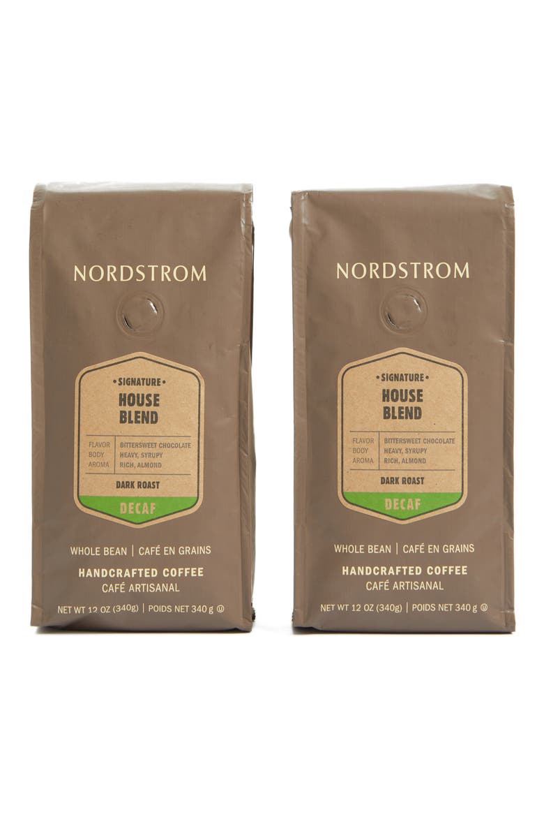 Coffee 'House Blend - Decaf' Whole Bean Coffee, Main, color, BEIGE/ KHAKI