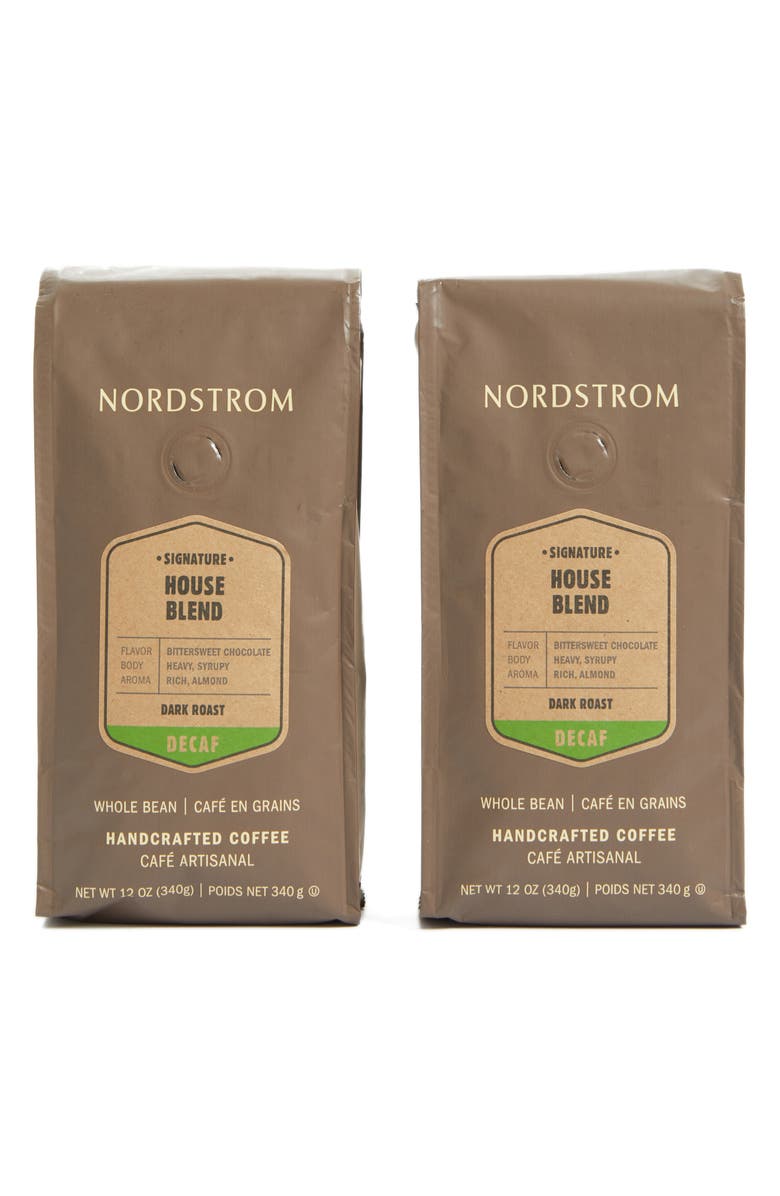 Nordstrom Coffee 'House Blend - Decaf' Whole Bean Coffee, Main, color,